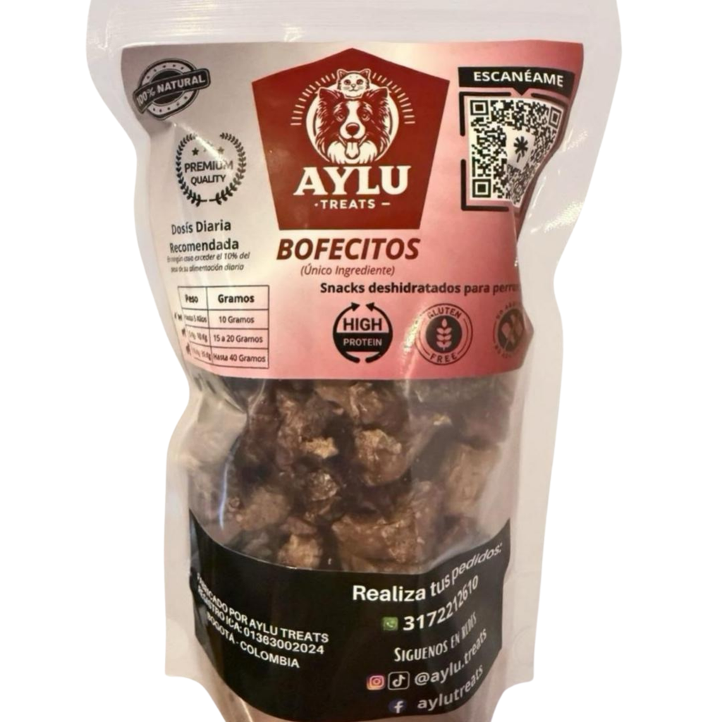 Bofe Deshidratado 100% Natural para Perros y Gatos