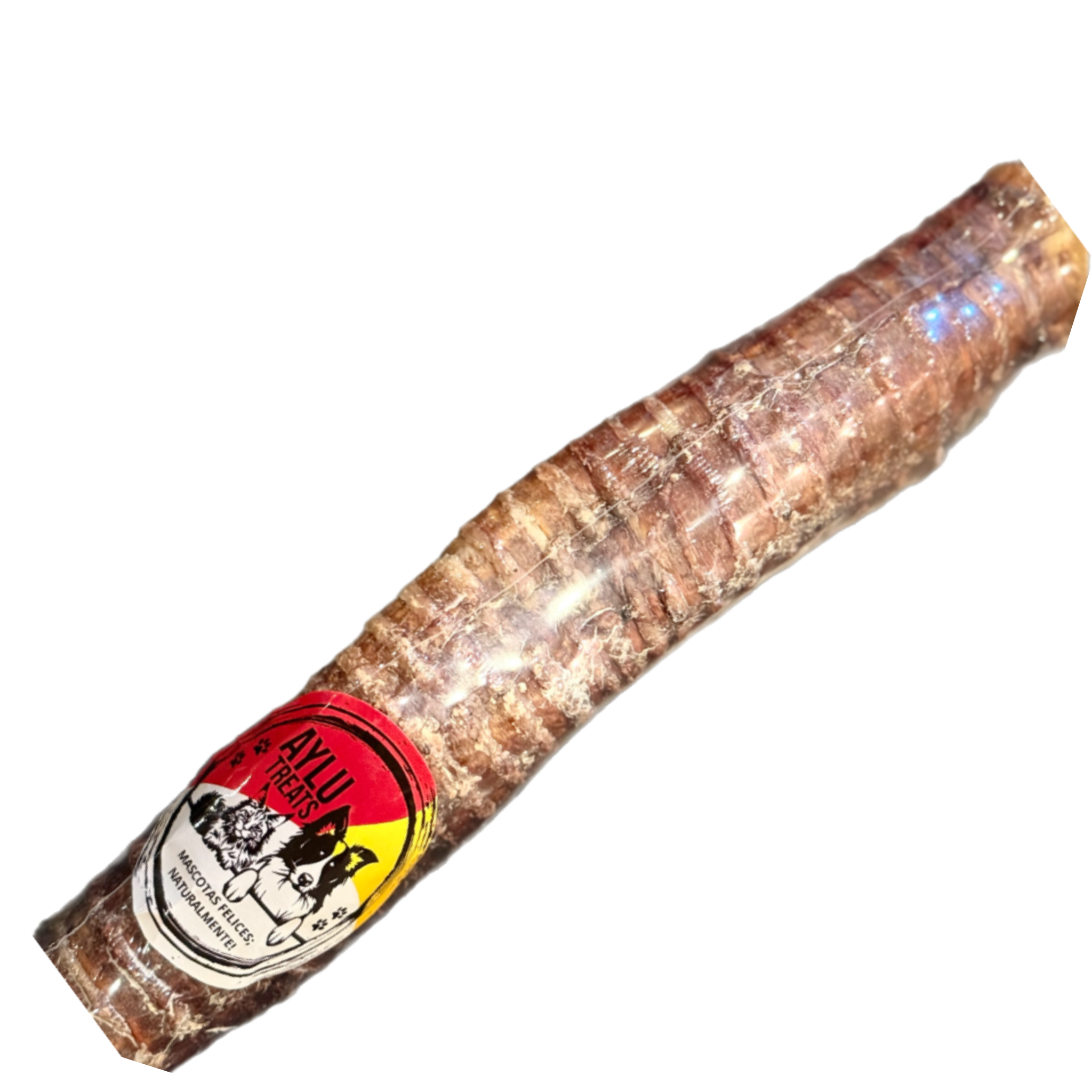 Tráquea de Res Deshidratada 100% Natural para Perros | Unidad Grande