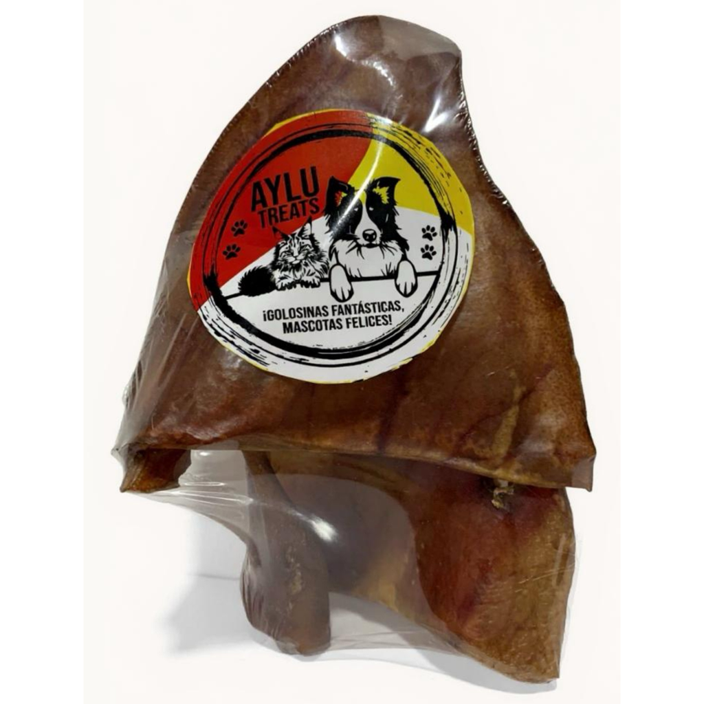Orejas de Cerdo Deshidratadas 100% Naturales para Perros| Paquete x2 Unidades