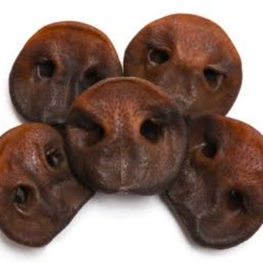 Trompas de Cerdo Deshidratadas 100% Naturales para Perros y Gatos | Paquete x6 Unidades