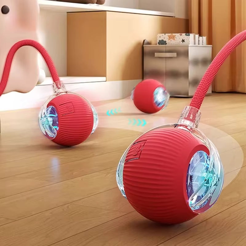 Pelota Interactiva Inteligente Recargable para Perros y Gatos | USB Tipo C